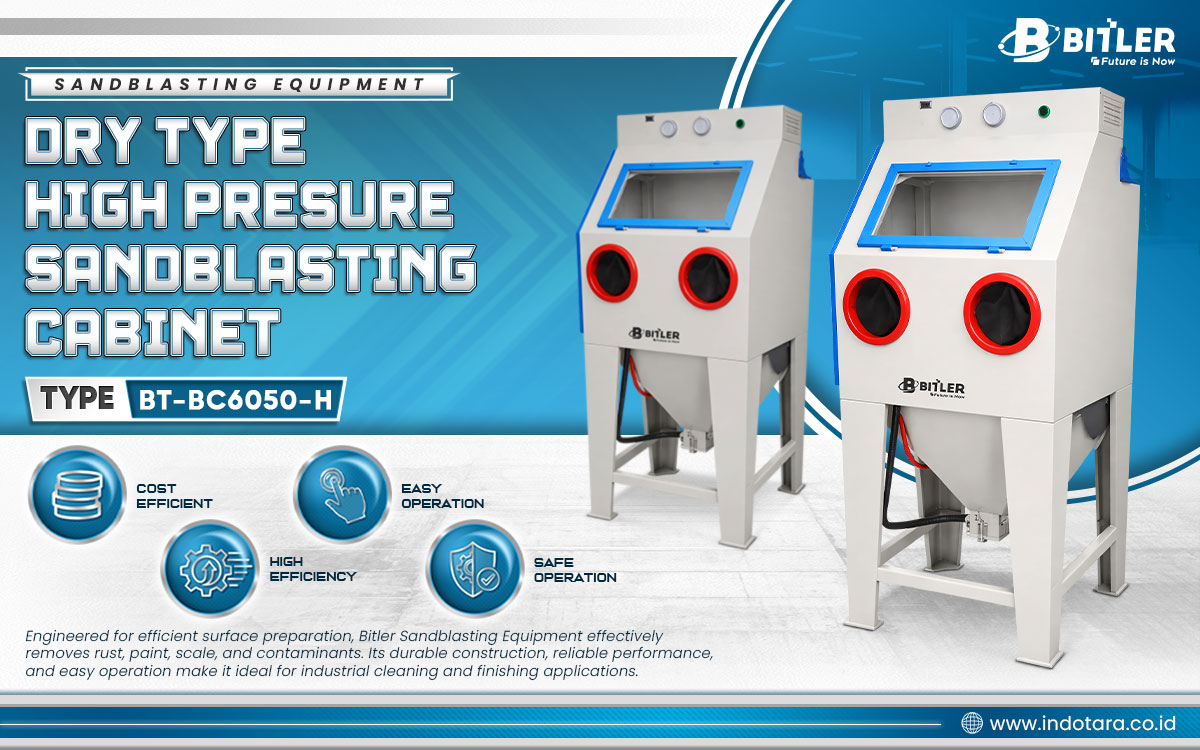 Jual Bitler Sandblasting Equipment