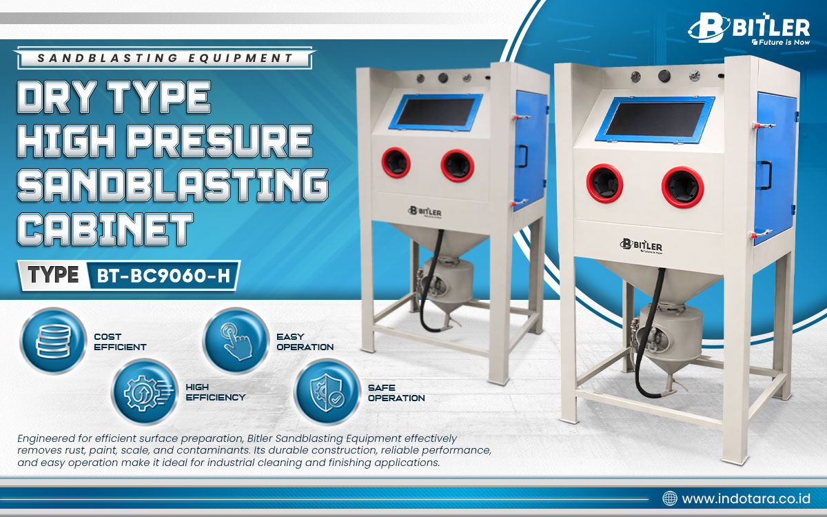 Jual Bitler Sandblasting Equipment