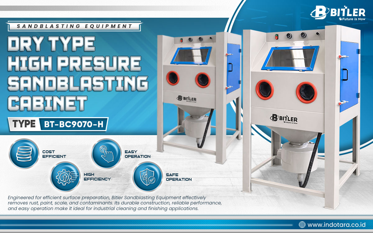Jual Bitler Sandblasting Equipment