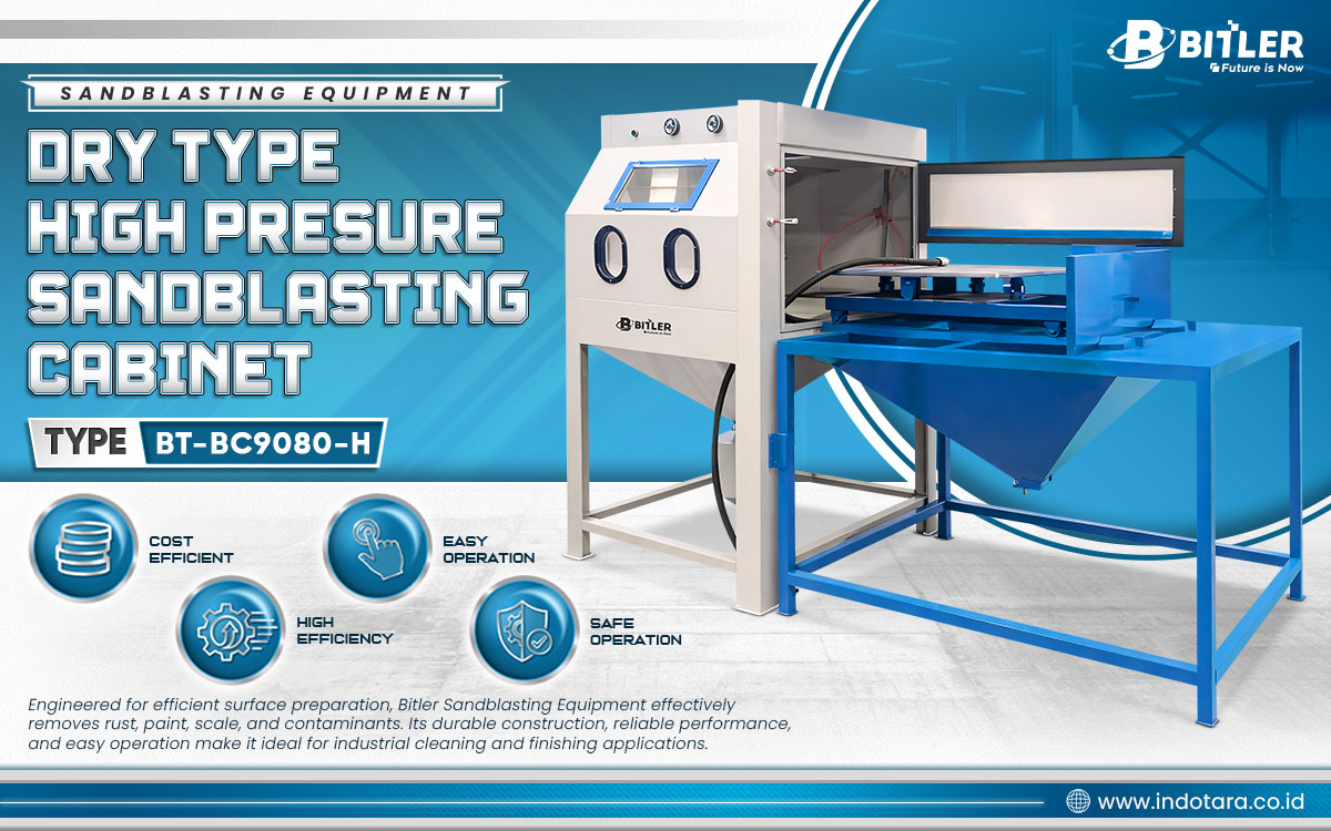 Jual Bitler Sandblasting Equipment