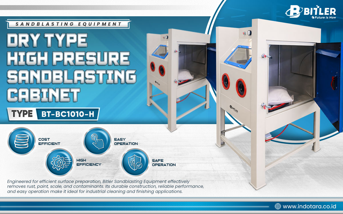 Jual Bitler Sandblasting Equipment