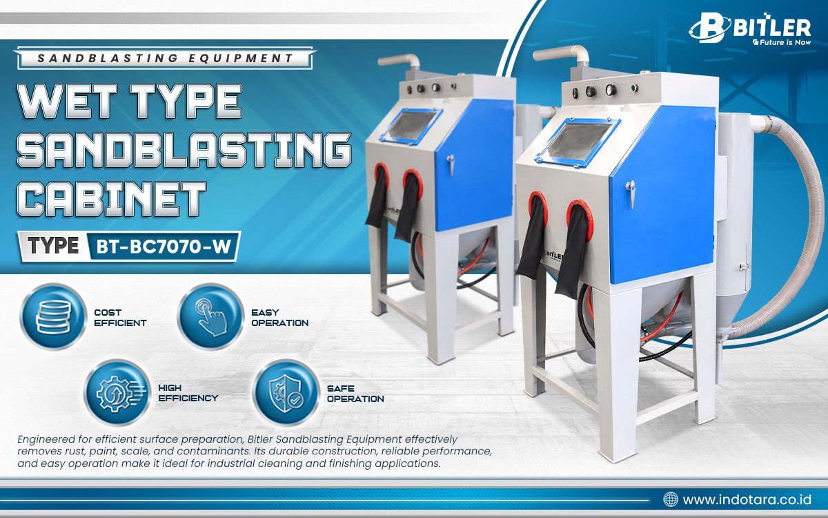 Jual Bitler Sandblasting Equipment