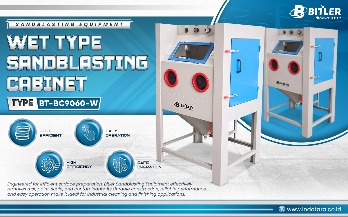 Jual Bitler Sandblasting Equipment