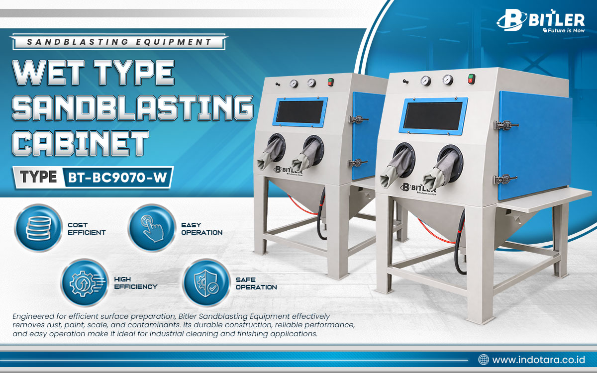 Jual Bitler Sandblasting Equipment