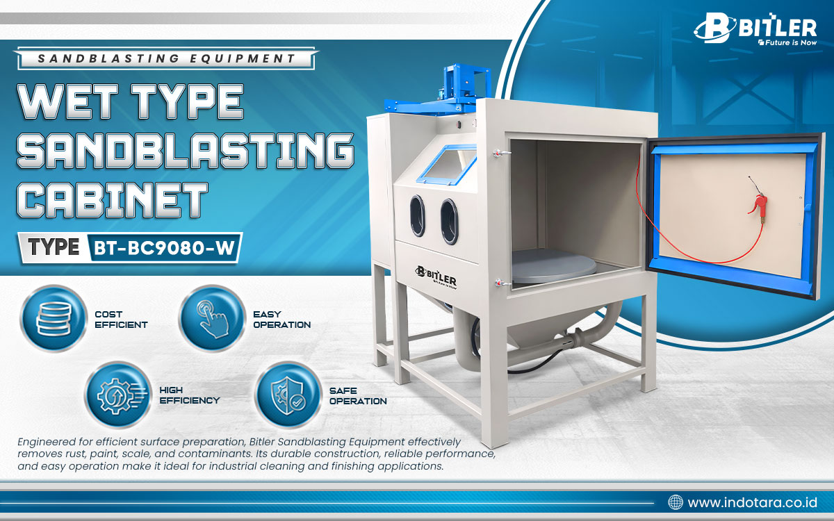 Jual Bitler Sandblasting Equipment