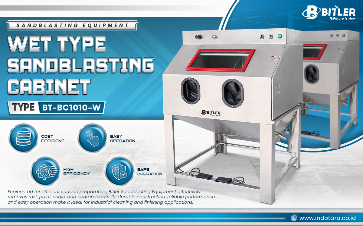 Jual Bitler Sandblasting Equipment