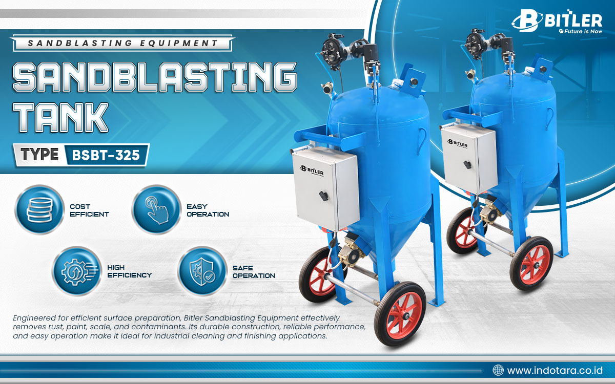 Jual Bitler Sandblasting Equipment