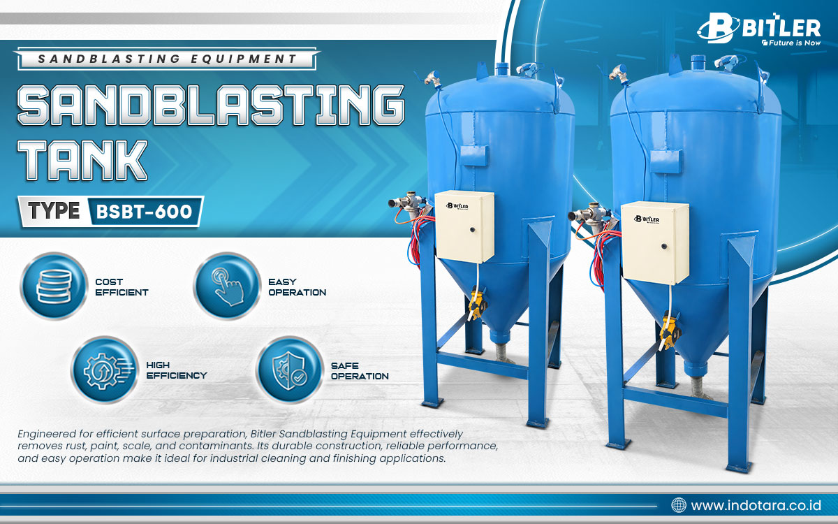 Jual Bitler Sandblasting Equipment