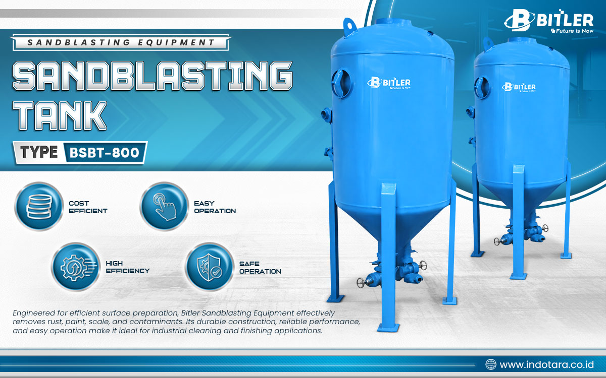 Jual Bitler Sandblasting Equipment