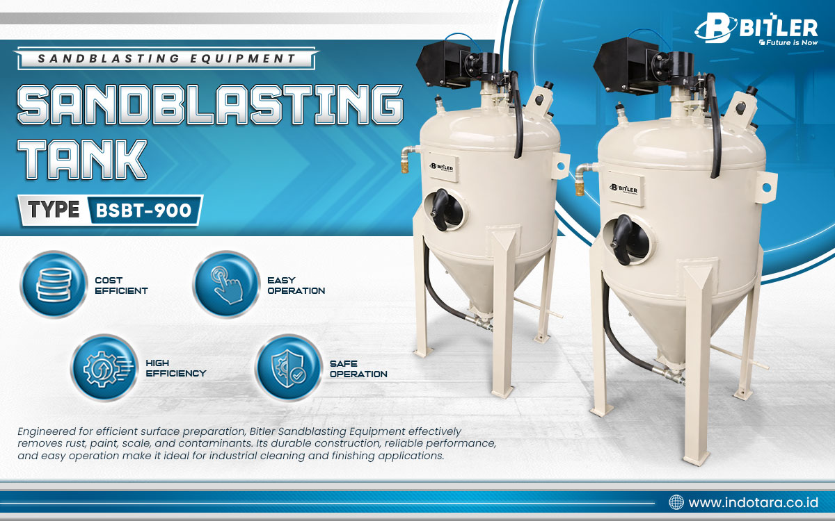 Jual Bitler Sandblasting Equipment