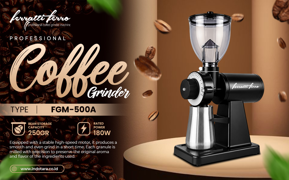 Coffee Grinder Machine Ferratti Ferro