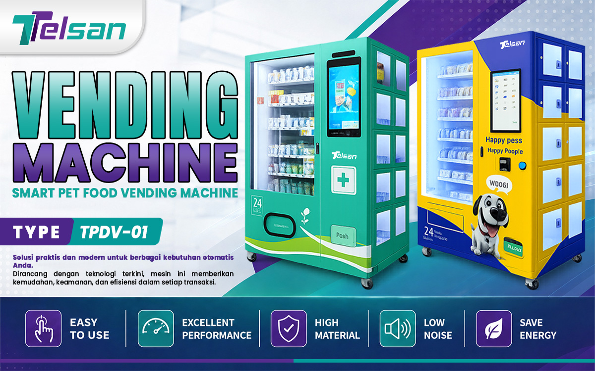 Jual Smart Pet Food Vending Machine