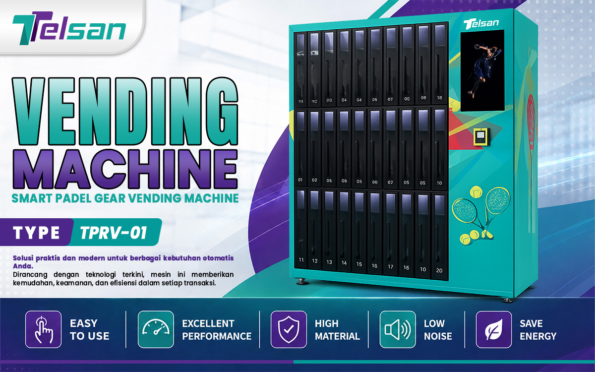 Jual Smart Padel Gear Vending Machine