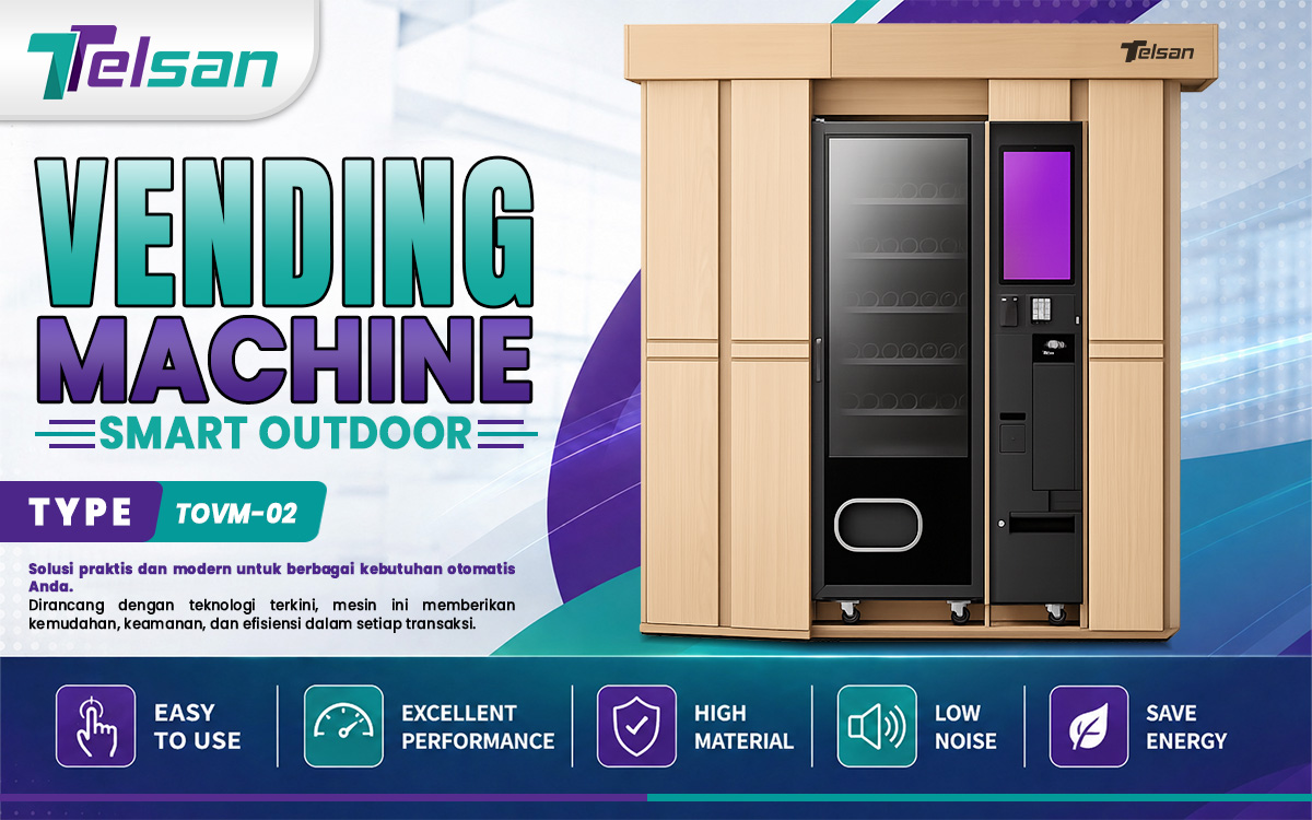 Jual Smart Outdoor Vending Machine
