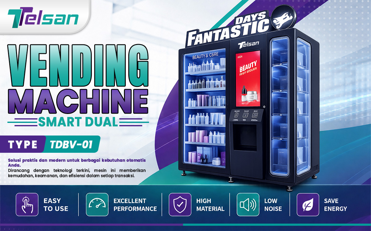 Jual Smart Dual Vending Machine