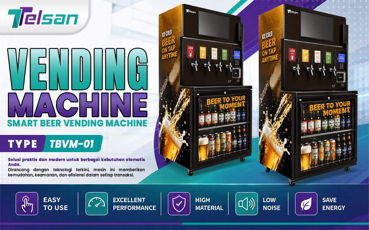 Jual Smart Beer Vending Machine