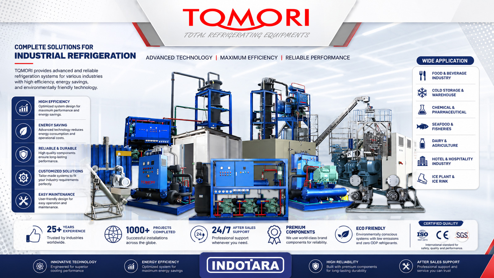Tomori Industrial ice machine