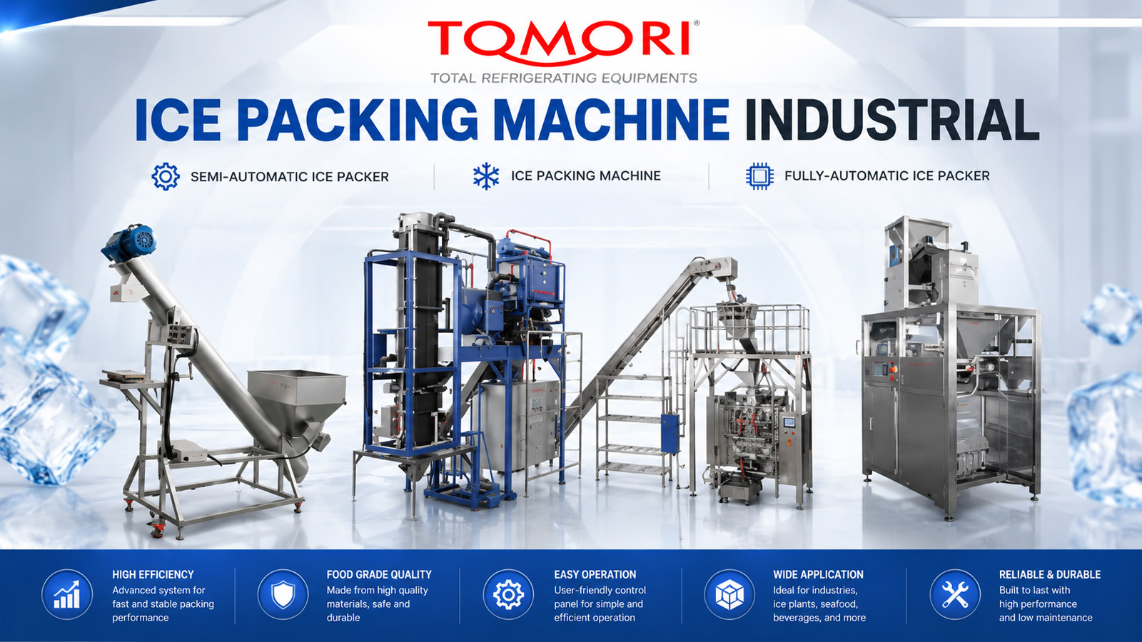 Tomori Industrial ice machine