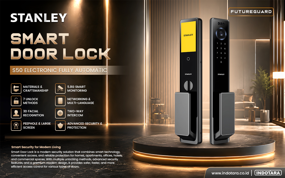 Stanley Smart Door Lock S50 Electronic Fully Automatic