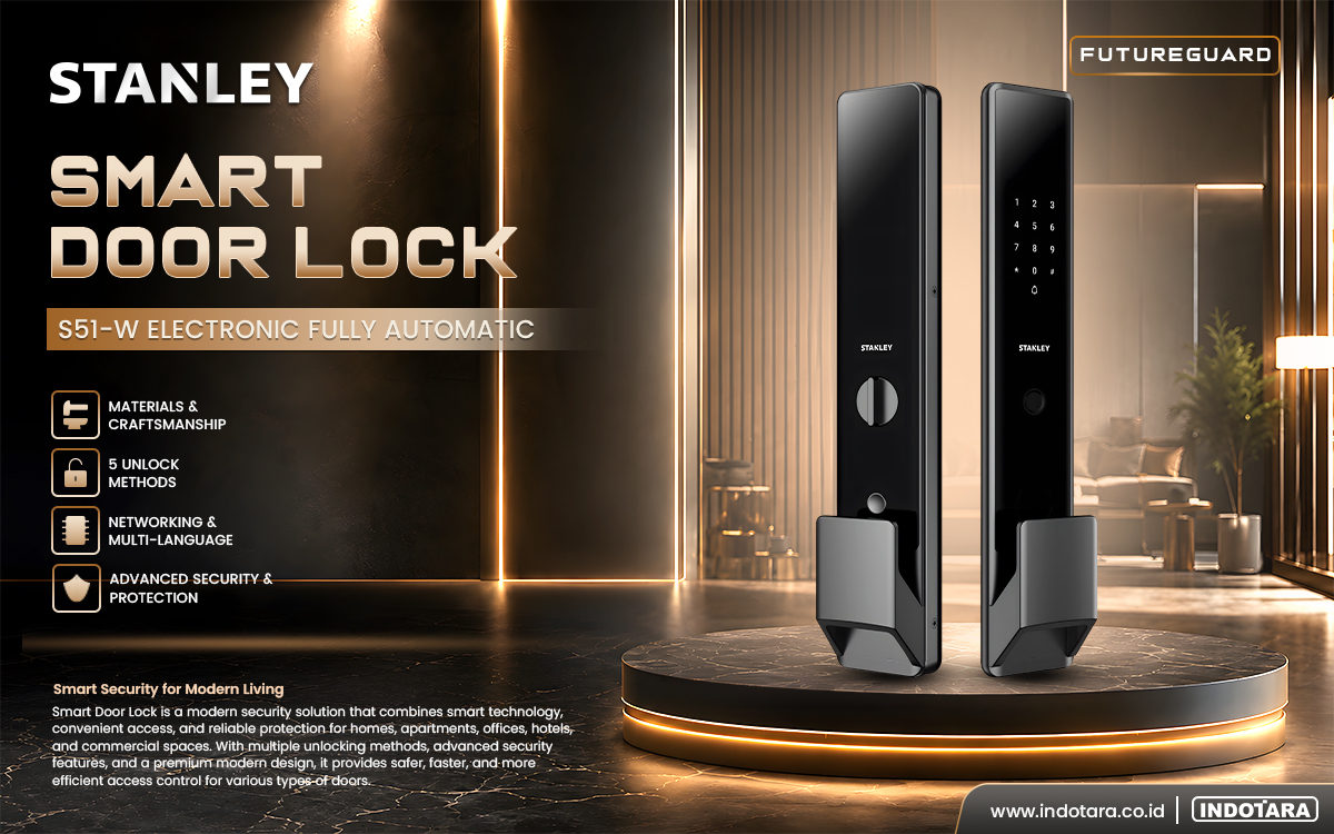 Stanley Smart Door Lock S51-W Electronic Fully Automatic 