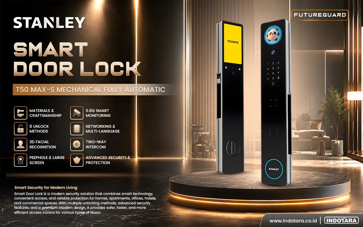 Stanley Smart Door Lock T50 Max-S Mechanical Fully Automatic
