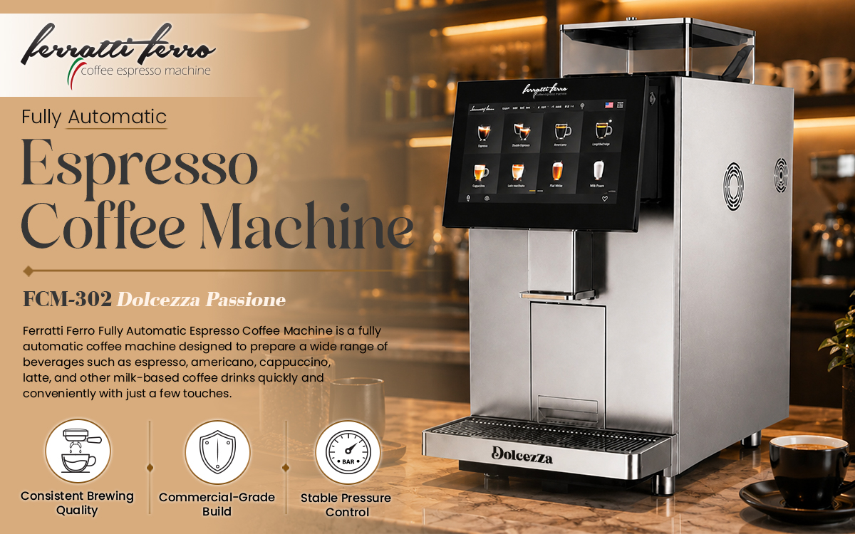 Mesin Kopi Full Otomatis