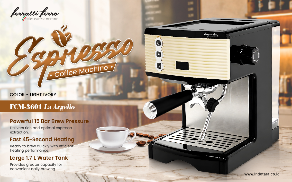 Mesin Kopi espresso Ferratti Ferro