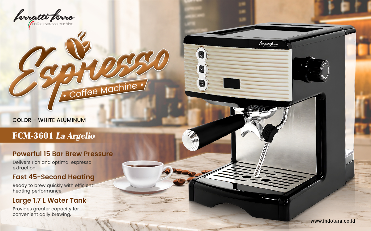 Mesin Kopi espresso Ferratti Ferro