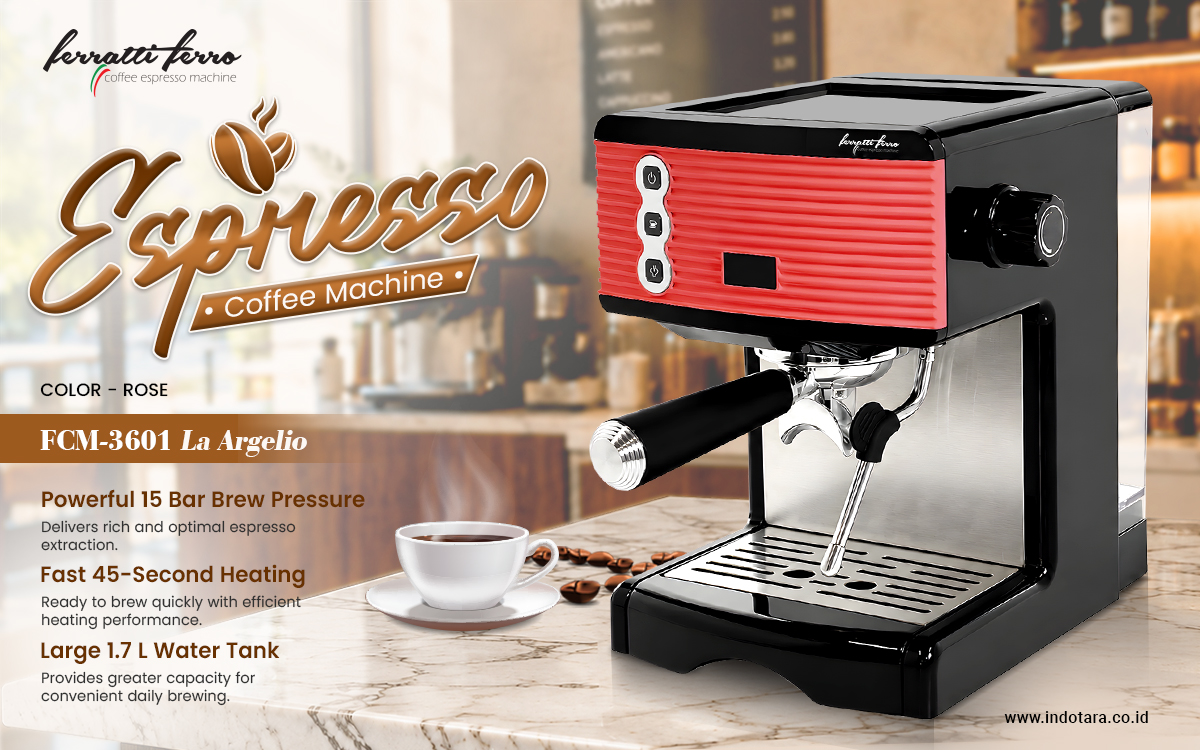 Mesin Kopi espresso Ferratti Ferro