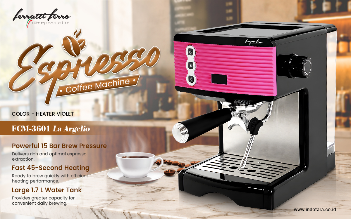 Mesin Kopi espresso Ferratti Ferro