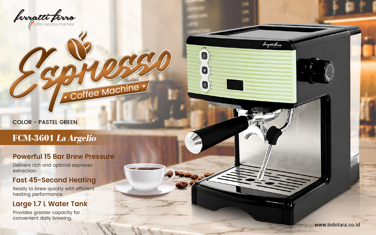 Mesin Kopi espresso Ferratti Ferro