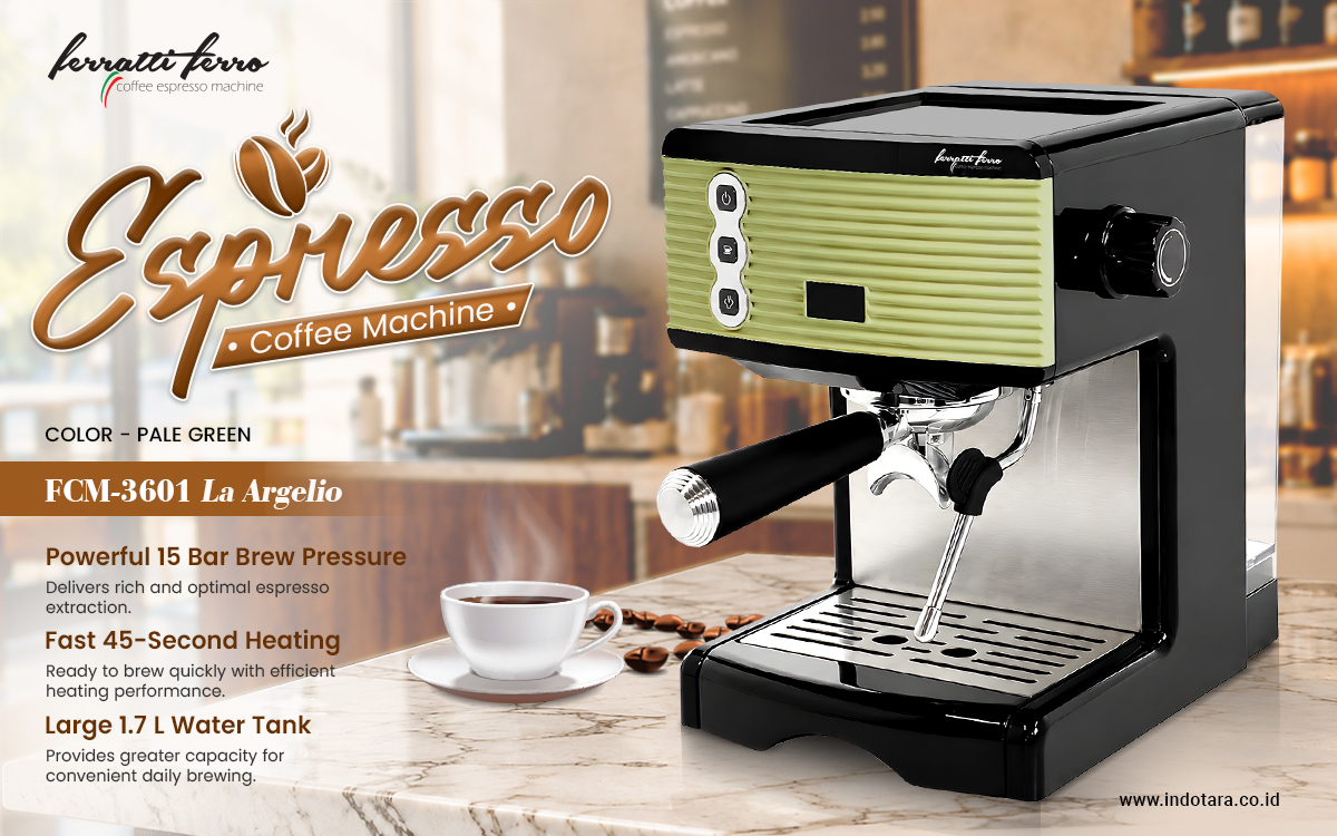 Mesin Kopi espresso Ferratti Ferro