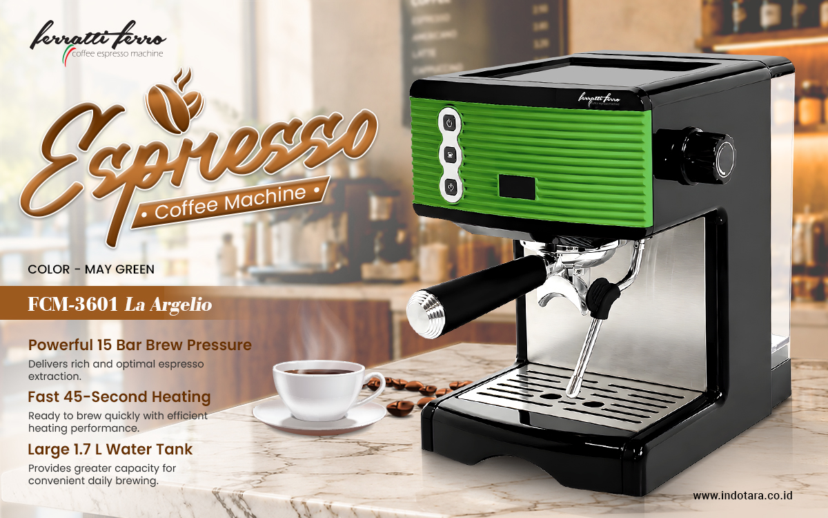 Mesin Kopi espresso Ferratti Ferro