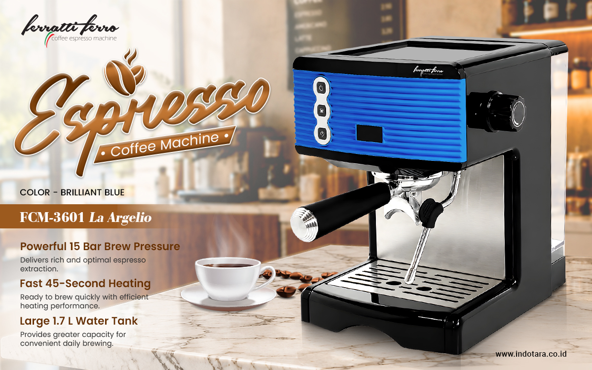Mesin Kopi espresso Ferratti Ferro