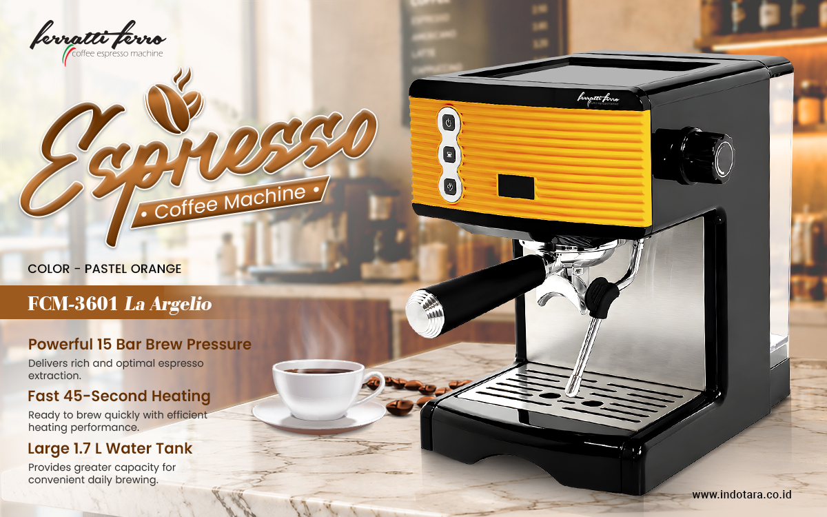 Mesin Kopi espresso Ferratti Ferro