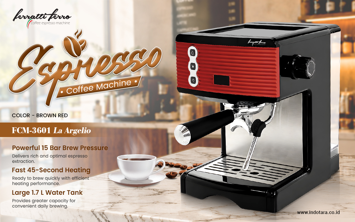 Mesin Kopi espresso Ferratti Ferro