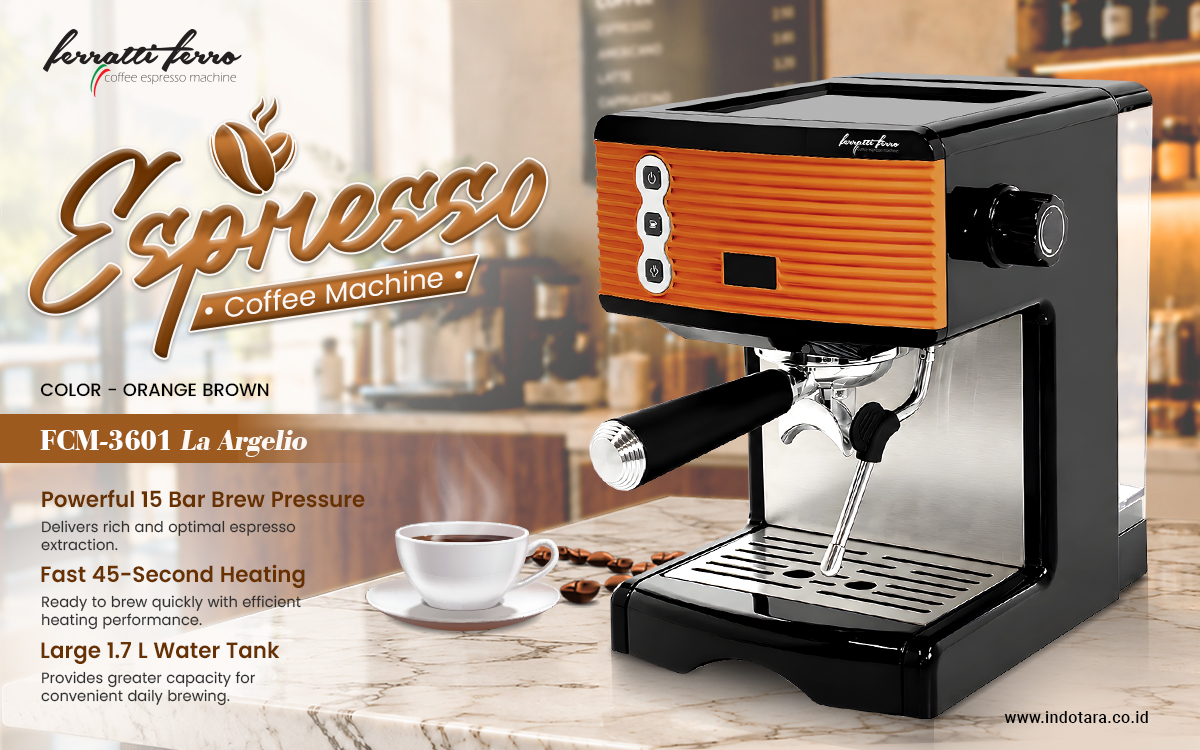 Mesin Kopi espresso Ferratti Ferro