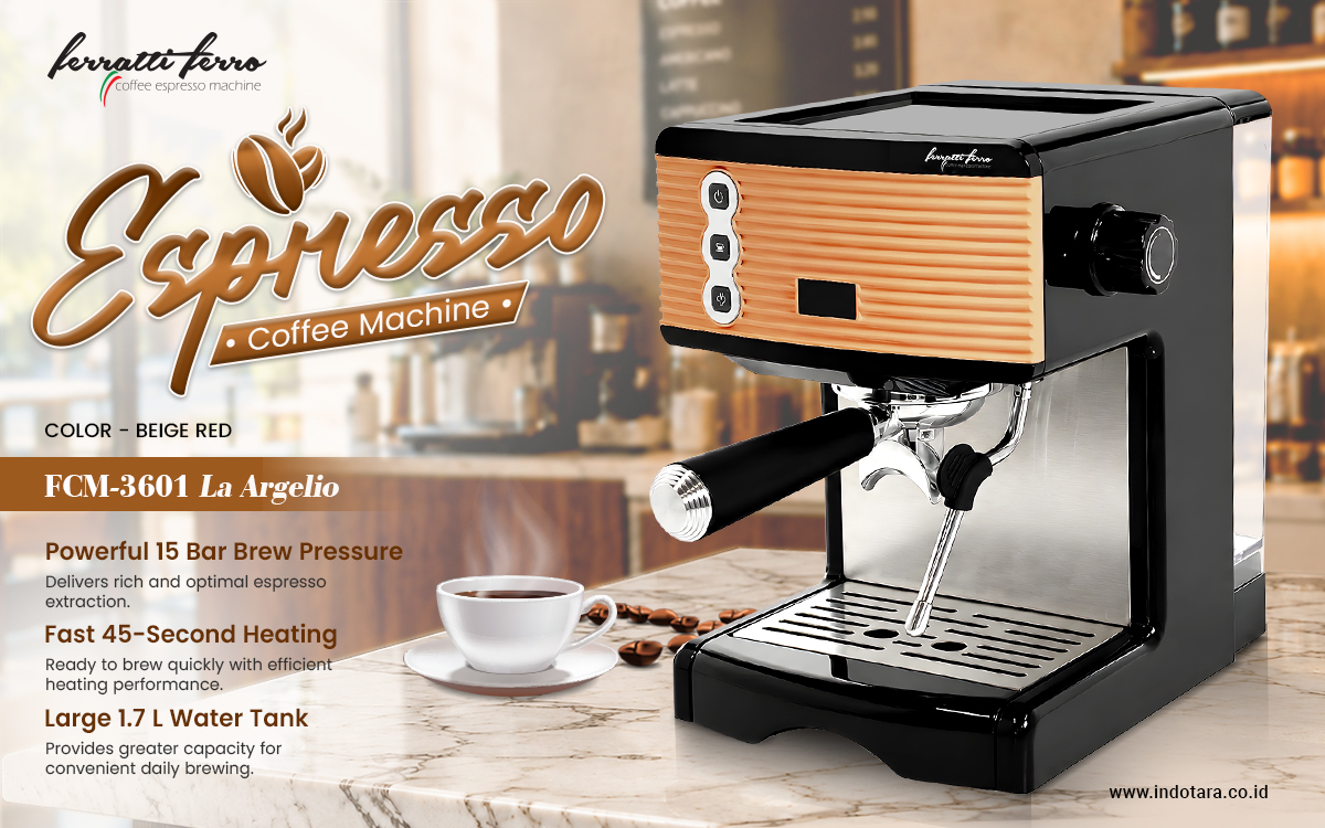 Mesin Kopi espresso Ferratti Ferro