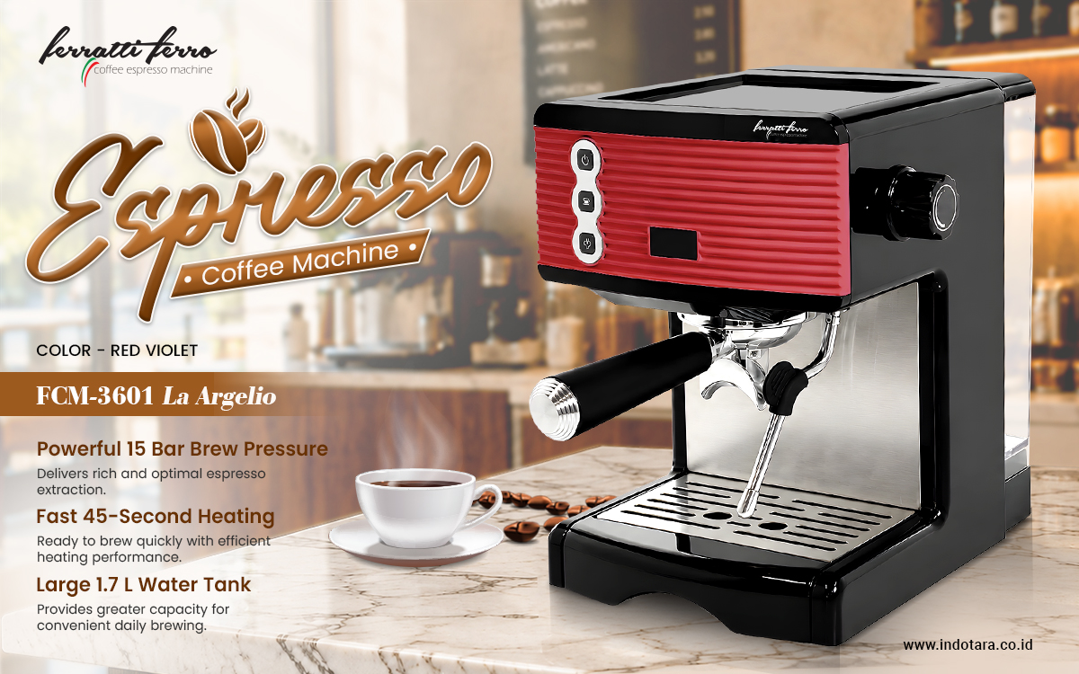 Mesin Kopi espresso Ferratti Ferro