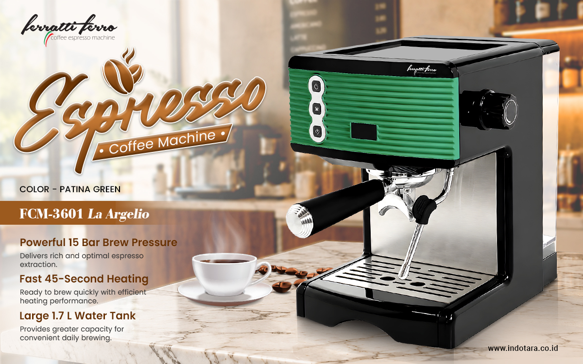 Mesin Kopi espresso Ferratti Ferro