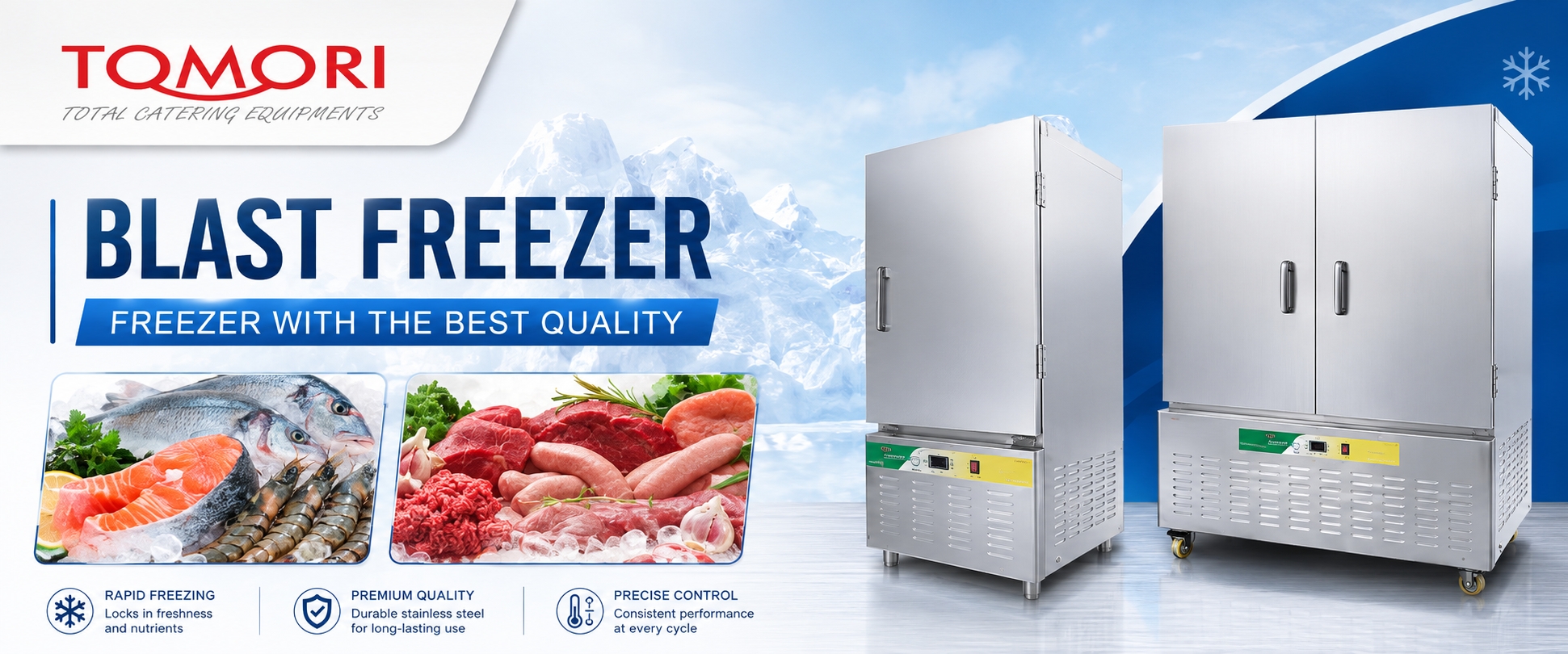 Banner Tomori Blast Freezer Banner Tomori Blast Freezer