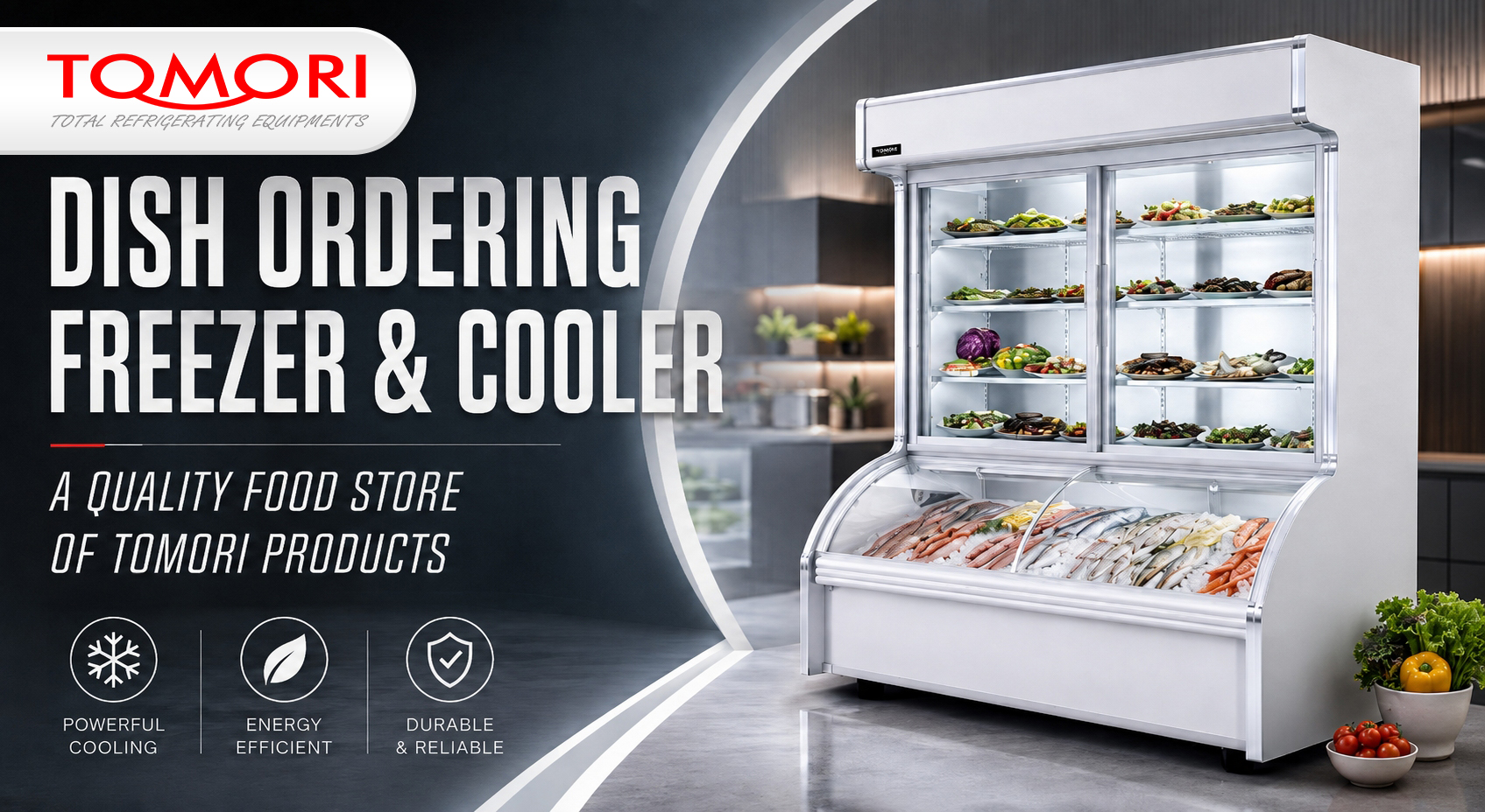 Banner Tomori island freezer