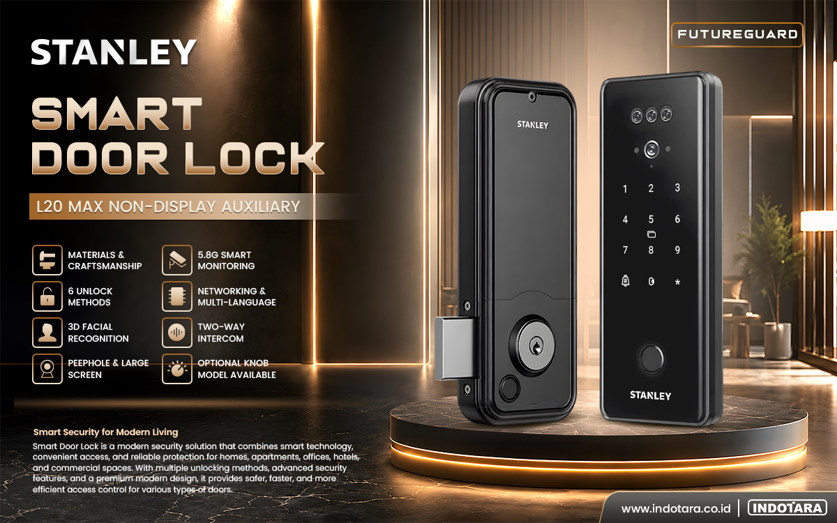 Stanley Smart Door Lock L20 Max Non-Display Auxiliary