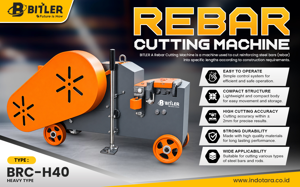 Jual Bitler Rebar Cutting Machine
