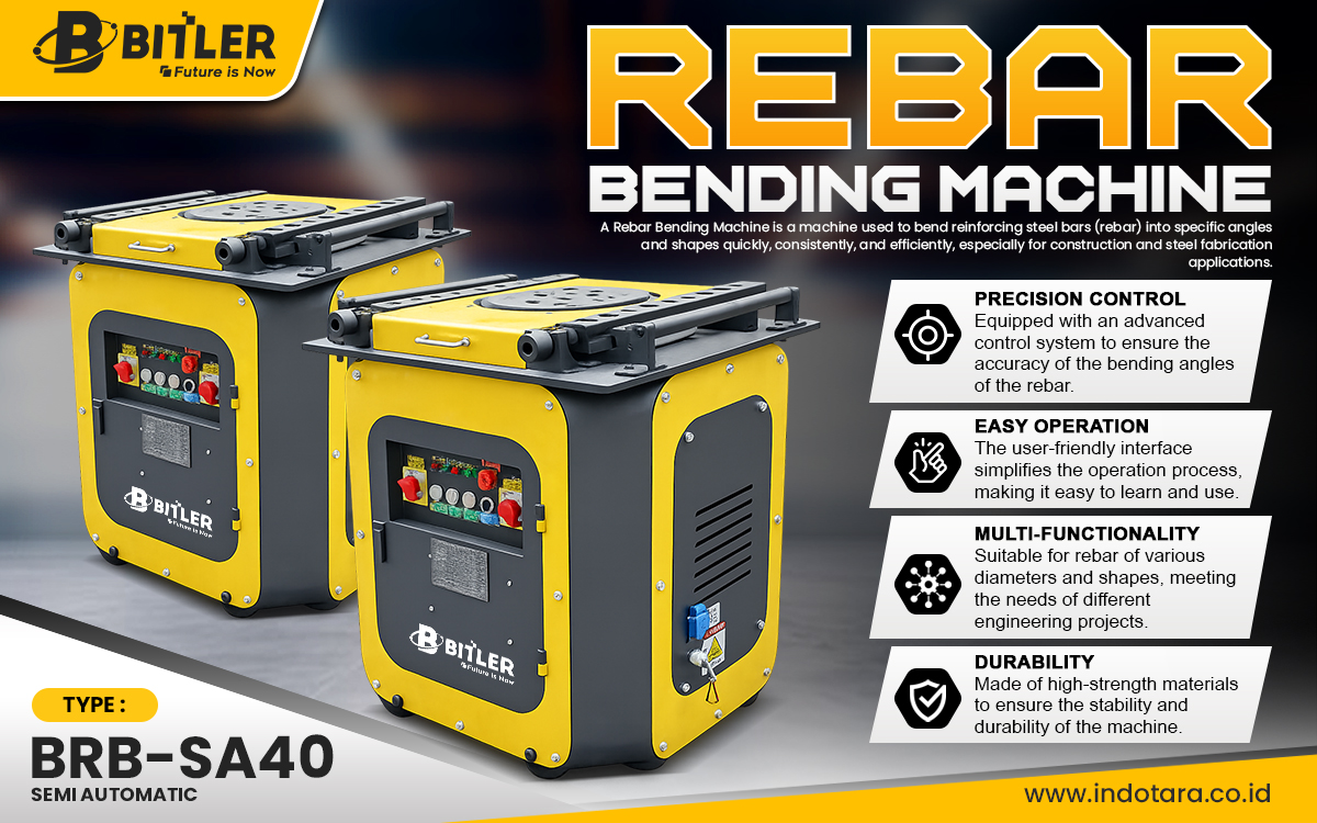 Jual Bitler Rebar Bending Machine