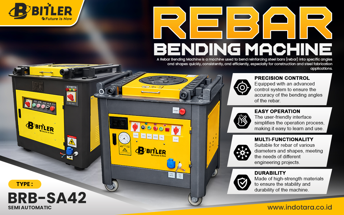 Jual Bitler Rebar Bending Machine