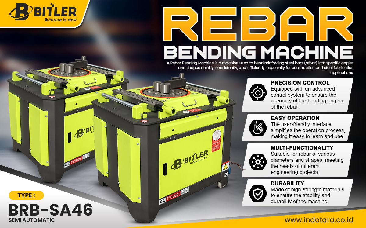 Jual Bitler Rebar Bending Machine