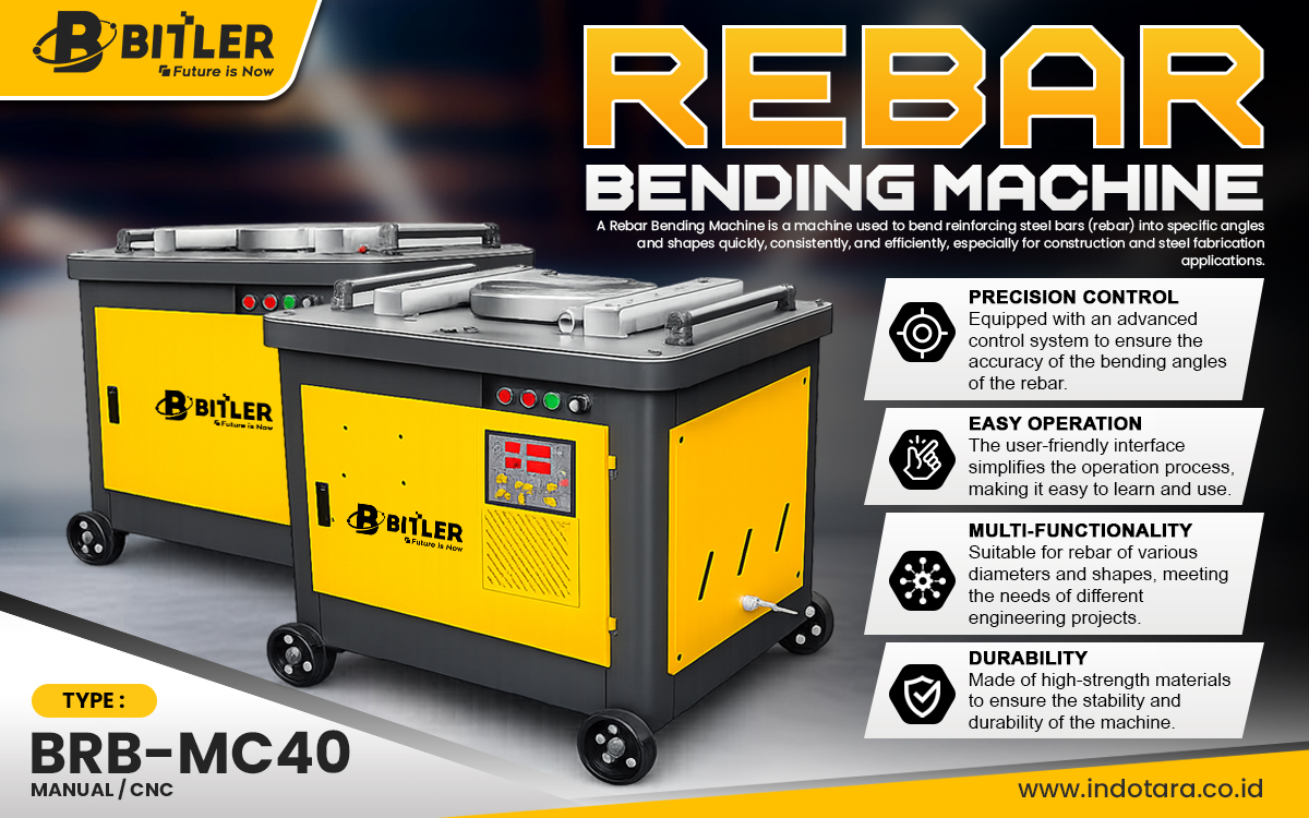 Jual Bitler Rebar Bending Machine