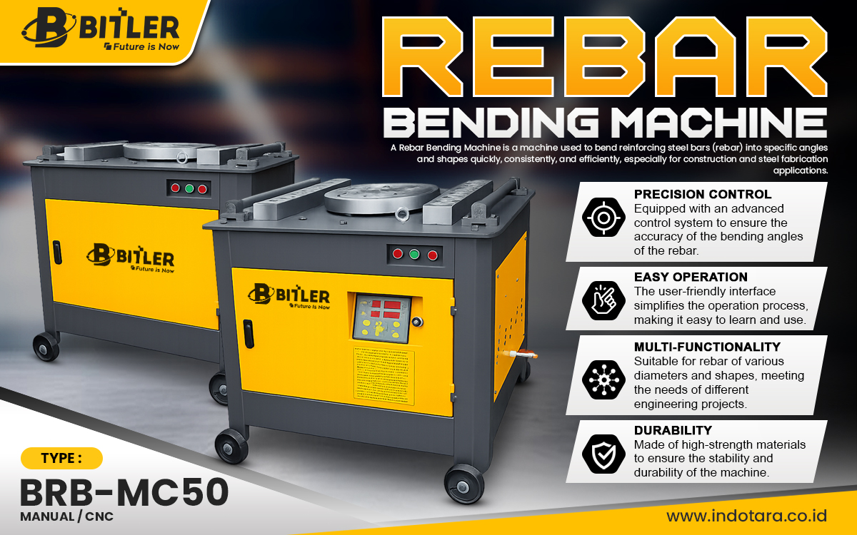 Jual Bitler Rebar Bending Machine