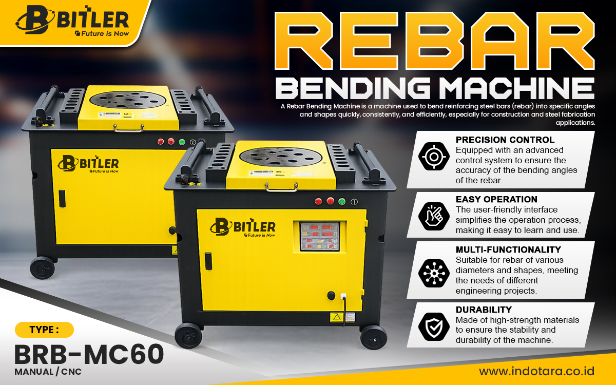 Jual Bitler Rebar Bending Machine